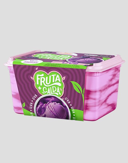 Sorvete de Fruta Uva