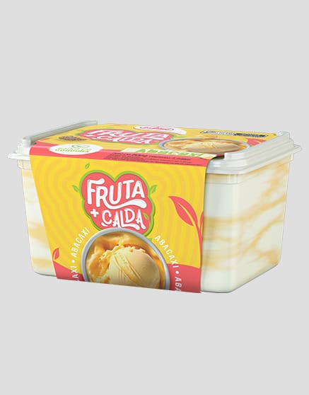 Sorvete Fruta Abacaxi
