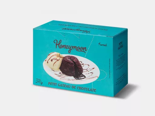 Petit Gateau de Chocolate 240G - Caixeta